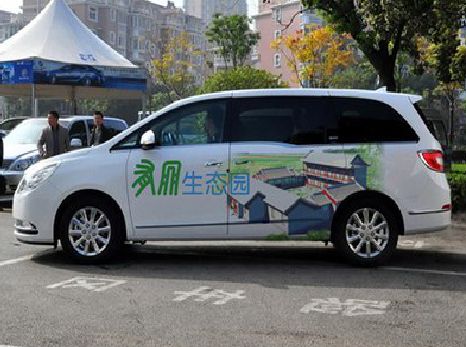 睢宁县户外车贴喷绘如何保持效果?